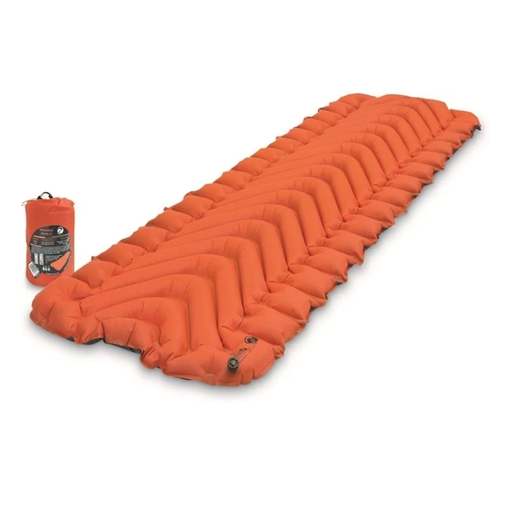 NWOT, KLYMIT Insulated Static V Inflatable Sleeping Pad | Backpacking/Hiking